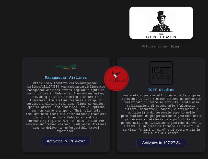 Madagascar Airline Allegedly Targeted by Thegentlemen Ransomware