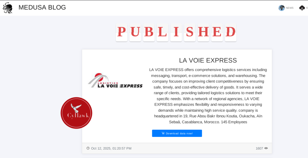 Moroccan Logistics Company LA VOIE EXPRESS